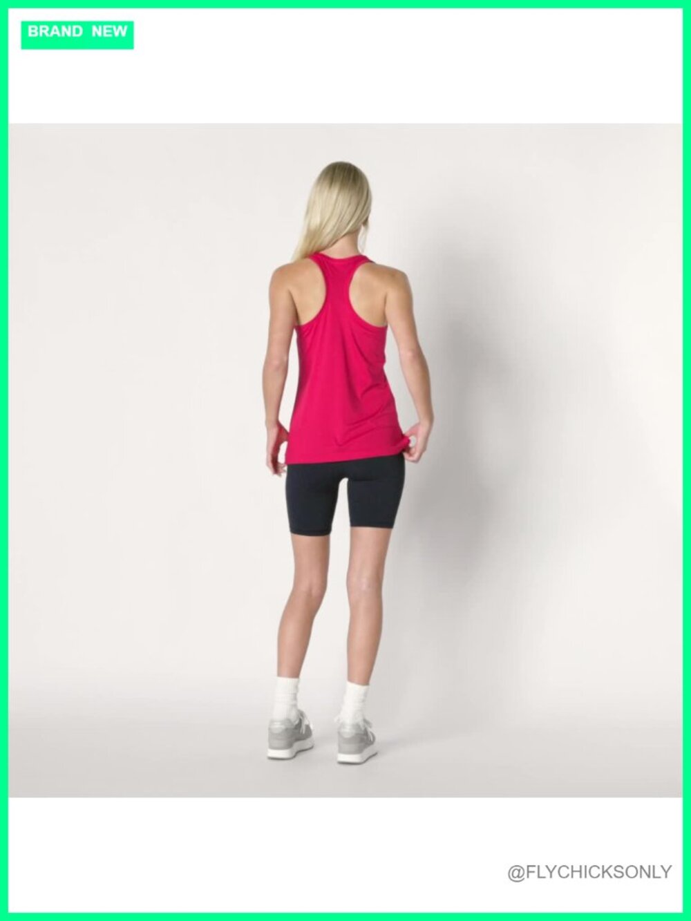 Active Quick Dry Tech Stretch Racerback Tank Top, Multipack - Picture 5 of 6